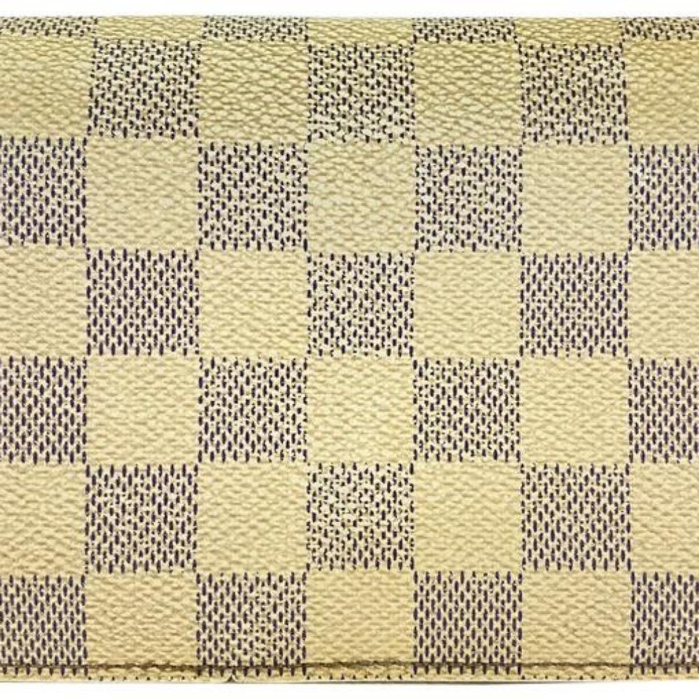 Louis Vuitton Damier Azur Zippy Long Wallet